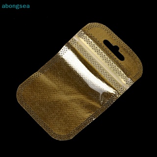 Abongsea ถุงซิปล็อคพลาสติก ขนาดเล็ก 4.5x6 ซม. สําหรับใส่เครื่องประดับ 50 ชิ้น