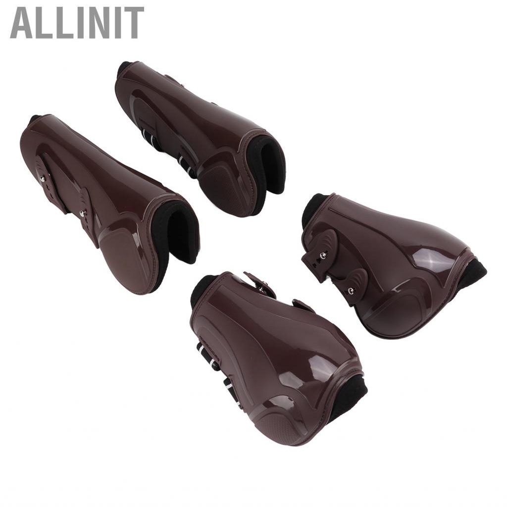 allinit-4pcs-horse-tendon-boots-adjustable-leg-front-hind-hot