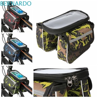 Bernardo กระเป๋าใส่โทรศัพท์มือถือ กันน้ํา หน้าจอสัมผัส สําหรับติดอานรถจักรยาน