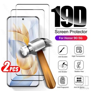 2PCS Full Cover Tempered Glass Protector Screen Protection Film For Huawei Honor 90 5G 6.7" NX9 REA-AN00 REA-NX9