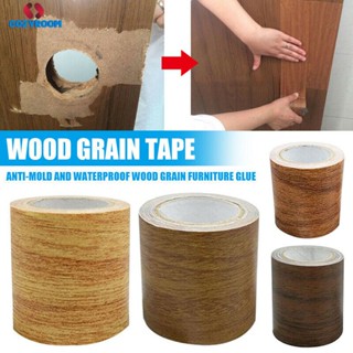 1pcs ม้วน Woodgrain เทปไม้ซ่อมกาวเทปสำหรับเฟอร์นิเจอร์ภายในบ้าน Care Cynthia