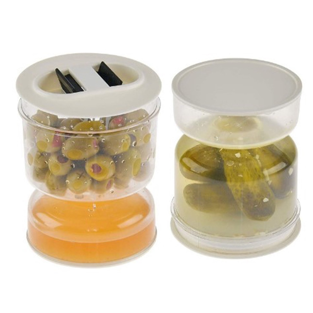 Computer Ac.lr นาฬิกาทราย Pickle Jar เครื่องแยกน้ำจากเปียกและแห้ง