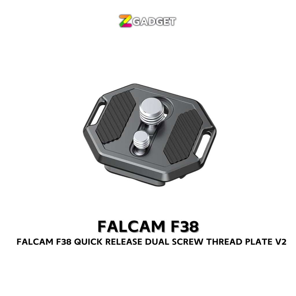 FALCAM F38 Quick Release Dual Screw Thread Plate V2 เพลทใช้ต่อกล้องกับ ...