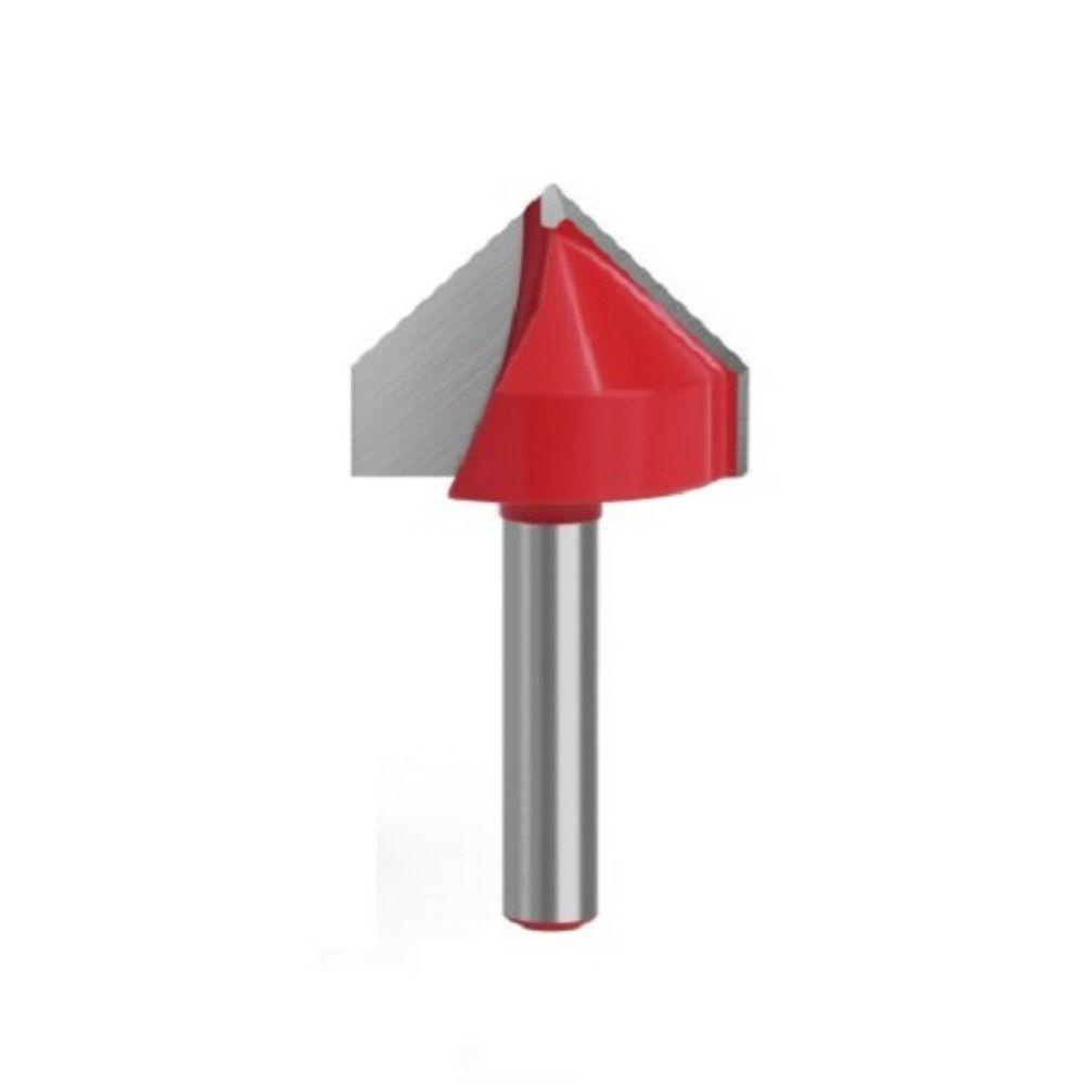 Karen V Groove, 1/4 นิ ้ ว Shank Chamfer Bevel Router Bits, Hard 90 ...