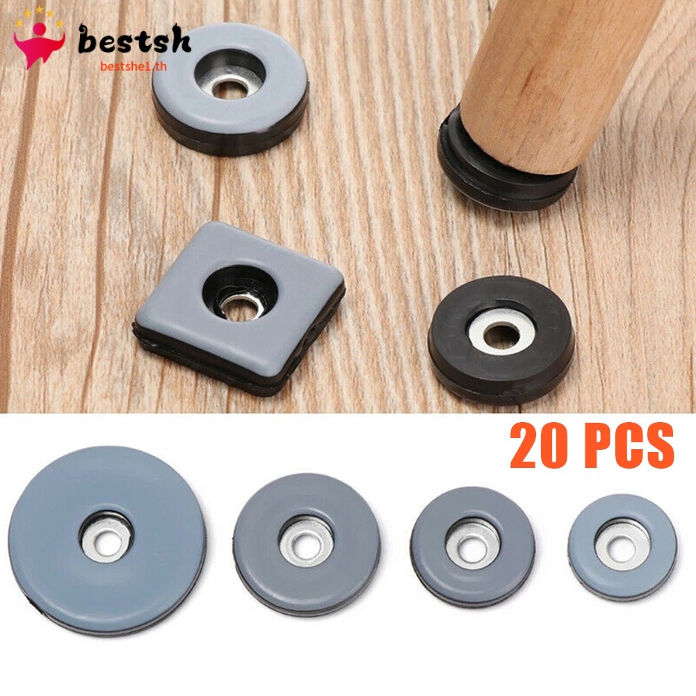 Bestshe ️20x Heavy Duty เฟอร์นิเจอร์ Feet Sliders Movers เตียงโซฟาตาราง ...