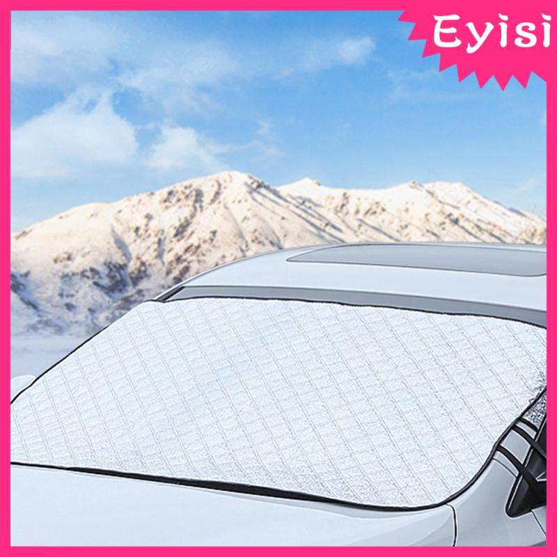 eyisi-ฝาครอบกระจกหน้ารถยนต์-กันหิมะ-สําหรับ-sedan-van-suv
