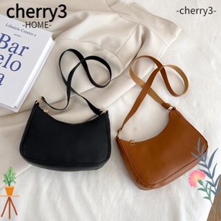Cherry3 กระเป๋าถือลําลอง หนัง PU สําหรับผู้หญิง