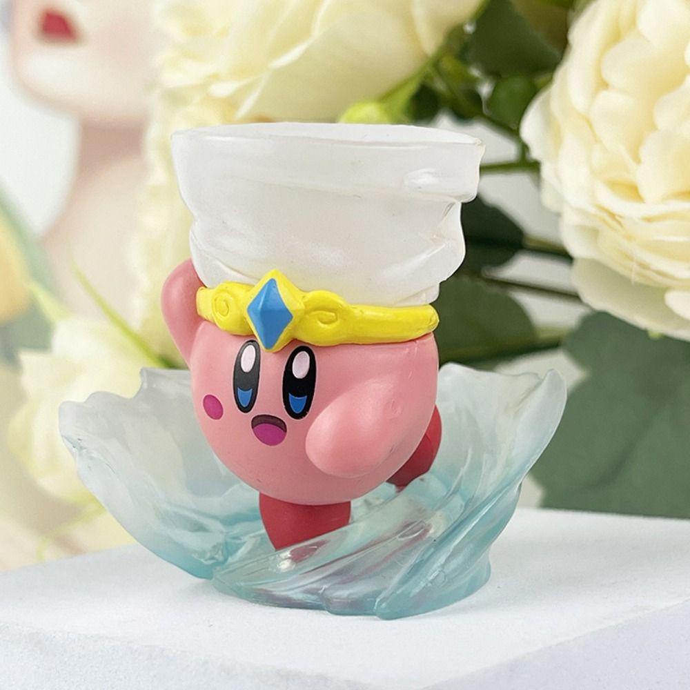 desmond-ตุ๊กตาฟิกเกอร์-kirby-pvc-สีชมพู-ของเล่นสําหรับเด็ก-4-ชิ้น-ต่อชุด