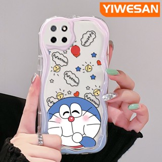 เคสโทรศัพท์มือถือ ซิลิโคนนุ่ม ใส กันกระแทก ลายการ์ตูนโดราเอมอน สําหรับ Realme C12 C15 C21 C25 C25s Narzo 20 Narzo 30A Narzo 50A