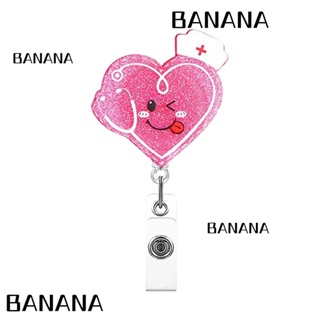 Banana1 ม้วนป้ายอะคริลิค รูปหัวใจ พับเก็บได้ ของขวัญ สําหรับสํานักงาน