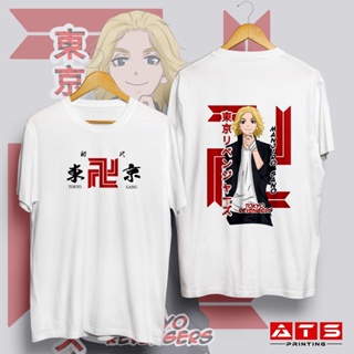 ราคาถูก เสื้อยืด Tokyo Revengers Manjiro เครื่องแต่งกายแขนสั้นเสื้อยืดกราฟิก Casual Unisex