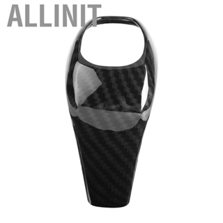 Allinit Real Carbon Fiber Style Car Gear Shift Head Cover Trim Frame for BMW X1 F48 2 Series F46 2015 2016 2017 2018 Accessories