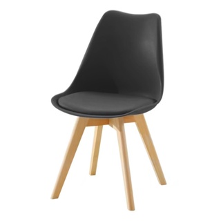 Electrol_Shop-PULITO เก้าอี้ รุ่น RIM-BLACK ขนาด 39.5x45x79.5 ซม. สีดำ  สินค้ายอดฮิต ขายดีที่สุด
