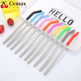 Cvmax หลอดดูดน้ํา สเตนเลส ทนความร้อนสูง 40 ออนซ์ ใช้ซ้ําได้ พร้อมปลายซิลิโคน สําหรับชงชา กาแฟ