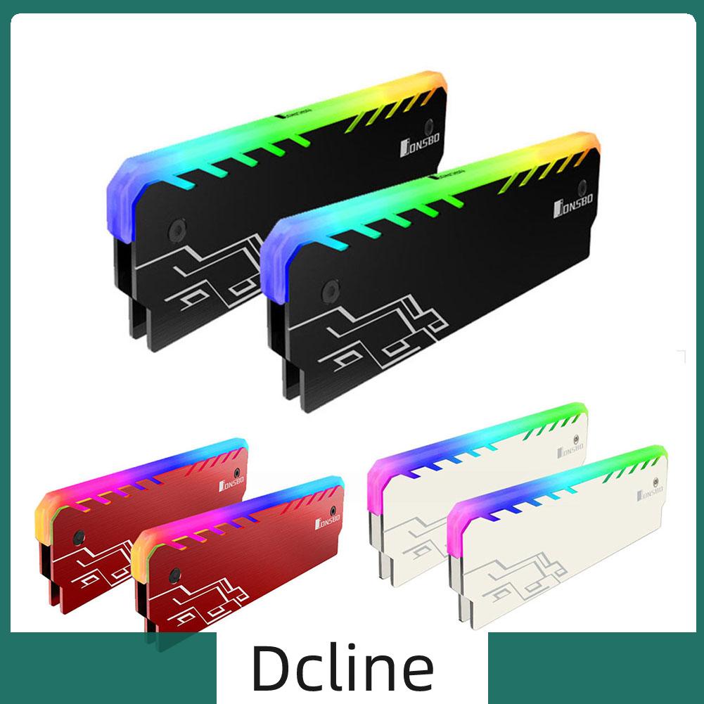 dcline-th-ฮีทซิงค์ระบายความร้อน-rgb-แรม-ddr-ddr3-ddr4-สําหรับเดสก์ท็อป-pc