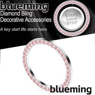 Blueming2 แหวนเพชร ทรงกลม 40 มม. 1.57 นิ้ว สําหรับรถยนต์