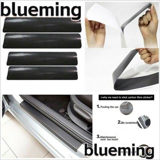 Blueming2 สติกเกอร์คาร์บอนไฟเบอร์ กันการสึกหรอ สําหรับติดประตูรถยนต์