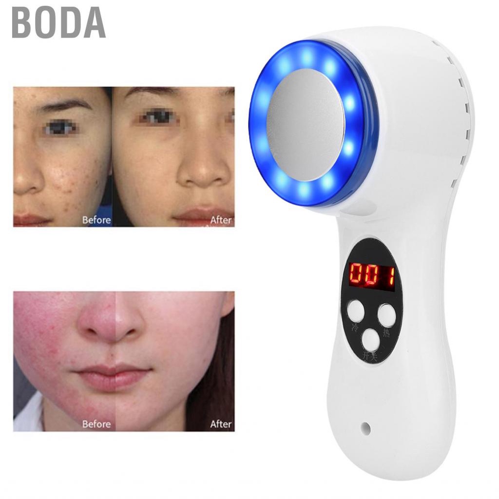 boda-hot-cold-hammer-blue-light-facial-skin-tighten-shrink-pores-beauty-machine-us-plug-110-220v