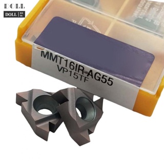 ⭐NEW ⭐10pcs MMT16IR AG55 VP15TF Carbide Inserts for Superior For Threading Performance