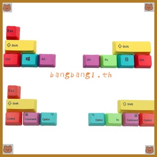 Bang OEM Profile PBT RGBY CMYK ปุ่มกดแกะสลัก 10 คีย์ สําหรับคีย์บอร์ด Cherry MX Mechanical