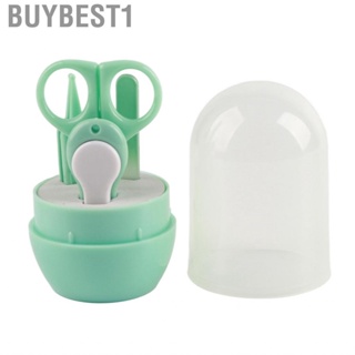 Buybest1 Baby Nail Kit Safe Scissor Clipper Tweezer Portable Toddler Manicure Set