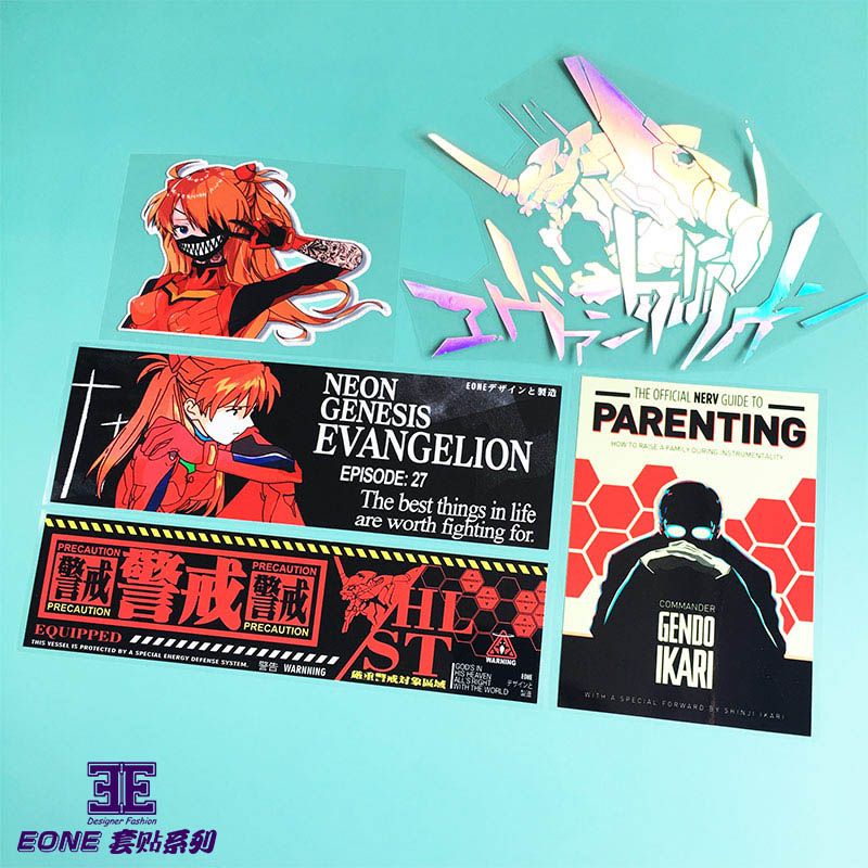 eone-ชุดสติกเกอร์-evangelion-evangelion-no-สติกเกอร์-ลายการ์ตูน-asuka-กันน้ํา-สําหรับติดตกแต่งรถยนต์-จํานวน-1-ชิ้น