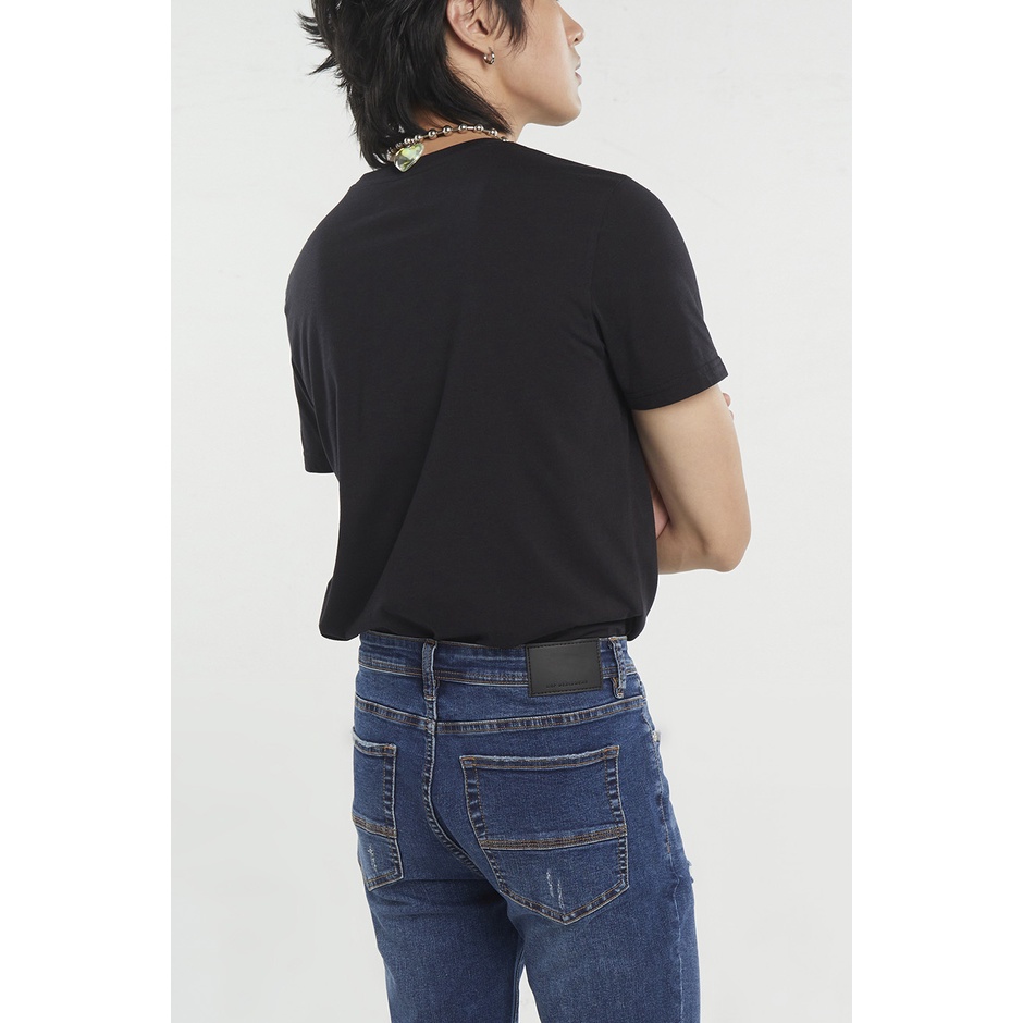 esp-เสื้อทีเชิ้ตเฟรนช์ชี่คอกลม-ผู้ชาย-สีดำ-crew-neck-frenchie-tee-shirt-03853