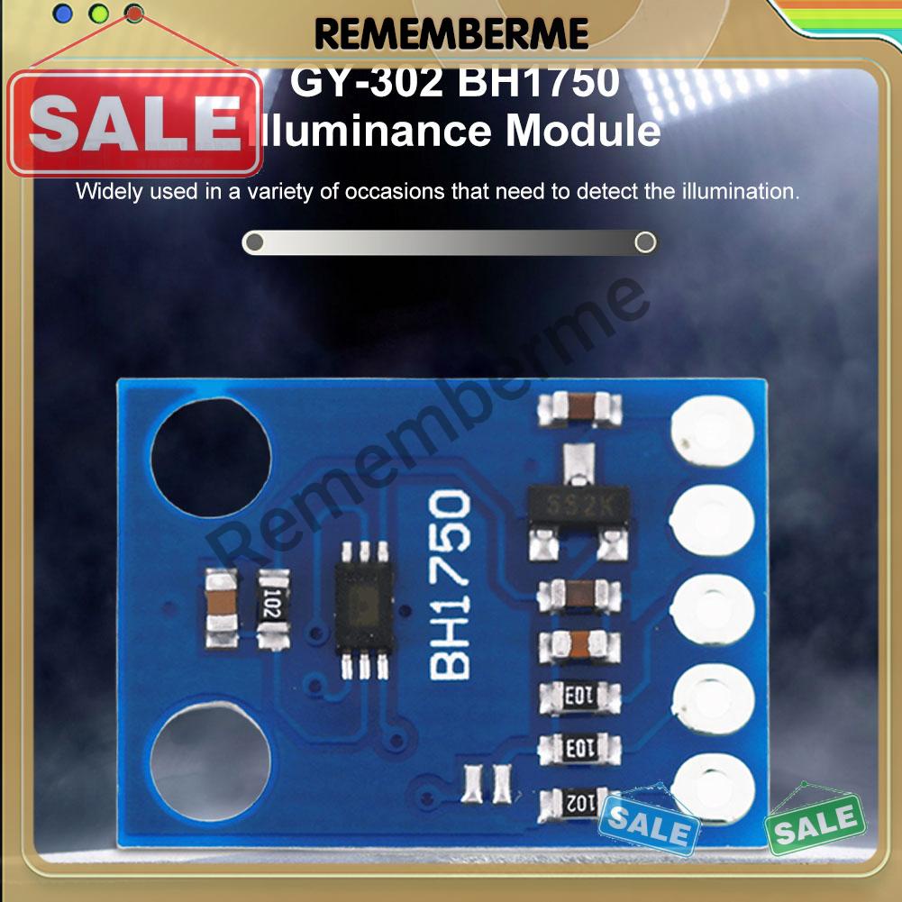 ♈Rem♈Gy302 BH1750 โมดูลอินเตอร์เฟซดิจิทัล ความเข้มแสง BH1750FVI I2C