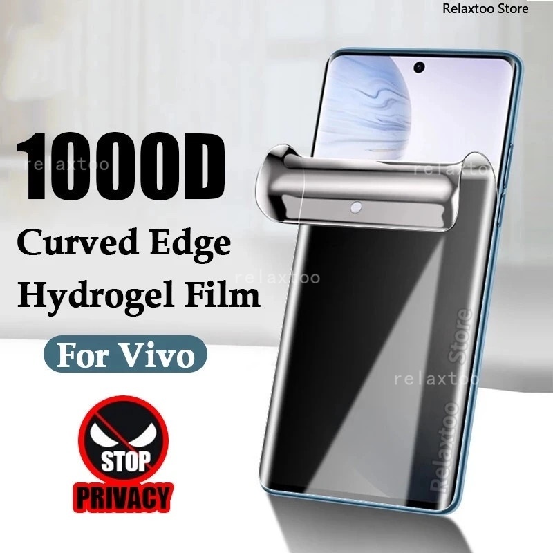 Film De Protection Hydrogel Pour écran Vivo – Modèles V21, V23, V29, X Series…, Transparent, Anti-choc