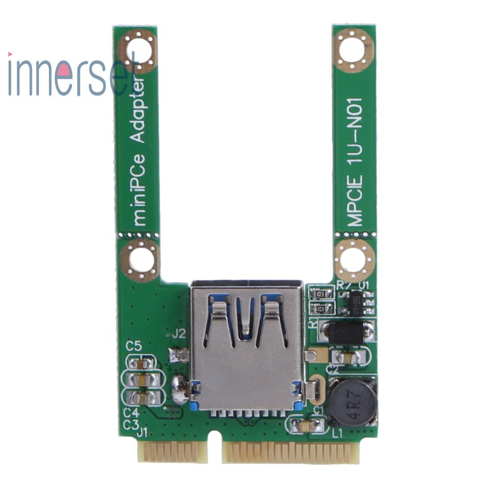 การ์ดขยาย Mini PCI-E เป็น USB3.0 PCI-E เป็น USB 3.0 [innerset.th ...