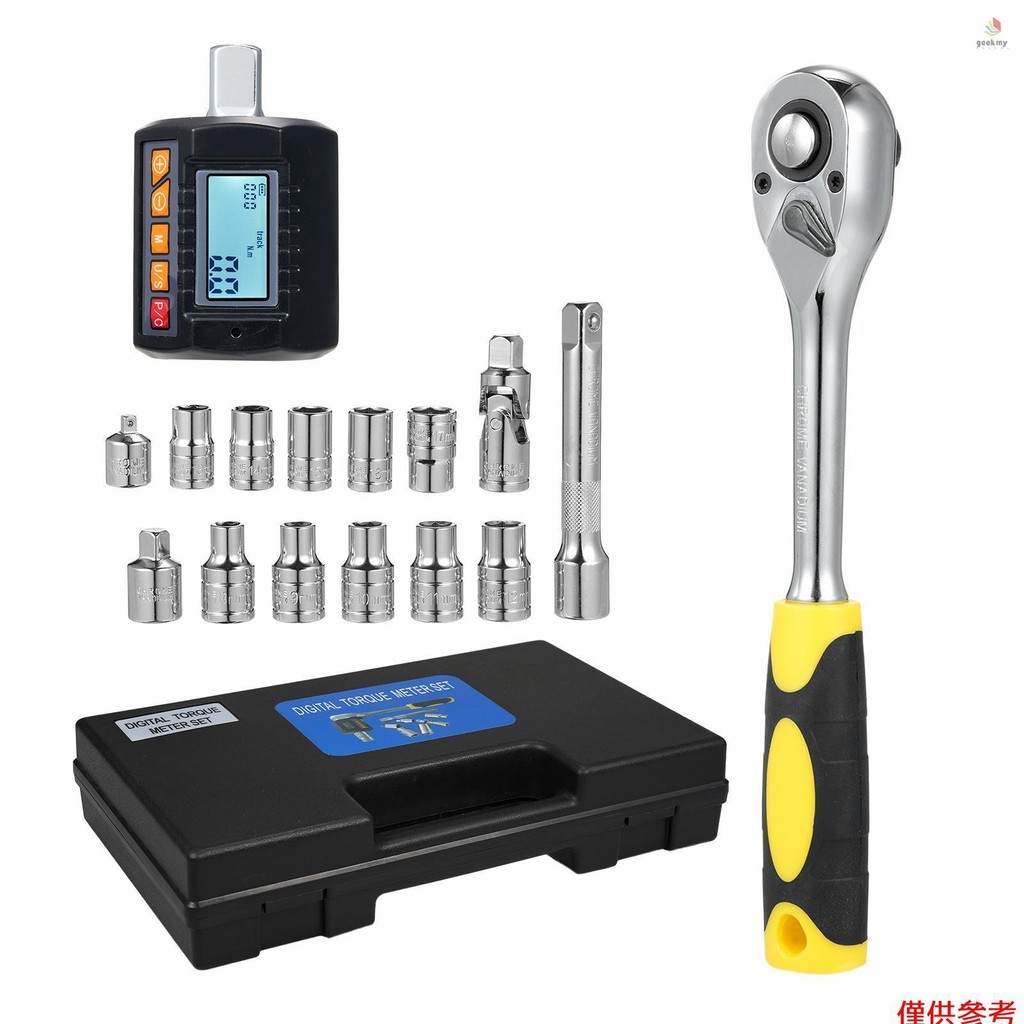 Ent-135 Digital Torque Meter ชุดประแจเครื่องทดสอบแรงบิด 1/2 | Shopee ...