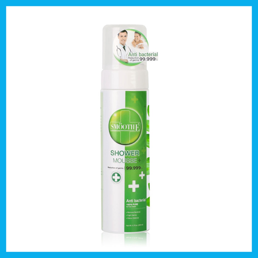 smooth-e-mild-moisturizing-antibacterial-shower-mousse-สมูทอี-ครีมอาบน้ำเนื้อมูสสูตรอ่อนโยน