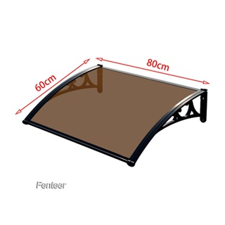 [Fenteer] กันสาดหน้าต่าง กันน้ํา มั่นคง สําหรับกลางแจ้ง