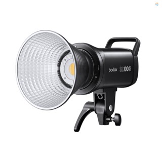 {Fsth} Godox SL100D ไฟเติมแสงวิดีโอ LED ขนาดกะทัดรัด 100W 5600K เอฟเฟคไฟในตัว 8 FX CRI96+ TLCI97+ เมาท์โบเวน รองรับแอป 2.4G ไร้สาย ควบคุมออนบอร์ด