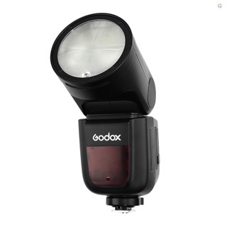 {Fsth} Godox V1C แฟลชกล้อง Speedlite หัวกลม ไร้สาย 2.4G เข้าได้กับ Canon EOS Series 1500D 3000D 5D Mark lll 5D Mark ll สําหรับงานแต่งงาน ภาพบุคคล