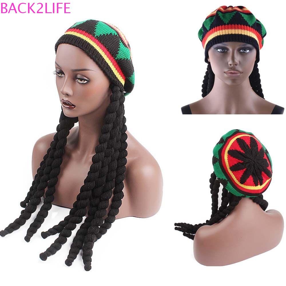 back2life-rasta-หมวกวิกผมถักเปีย-คุณภาพสูง-สําหรับแต่งคอสเพลย์-ไนท์คลับ-บาร์-ปาร์ตี้