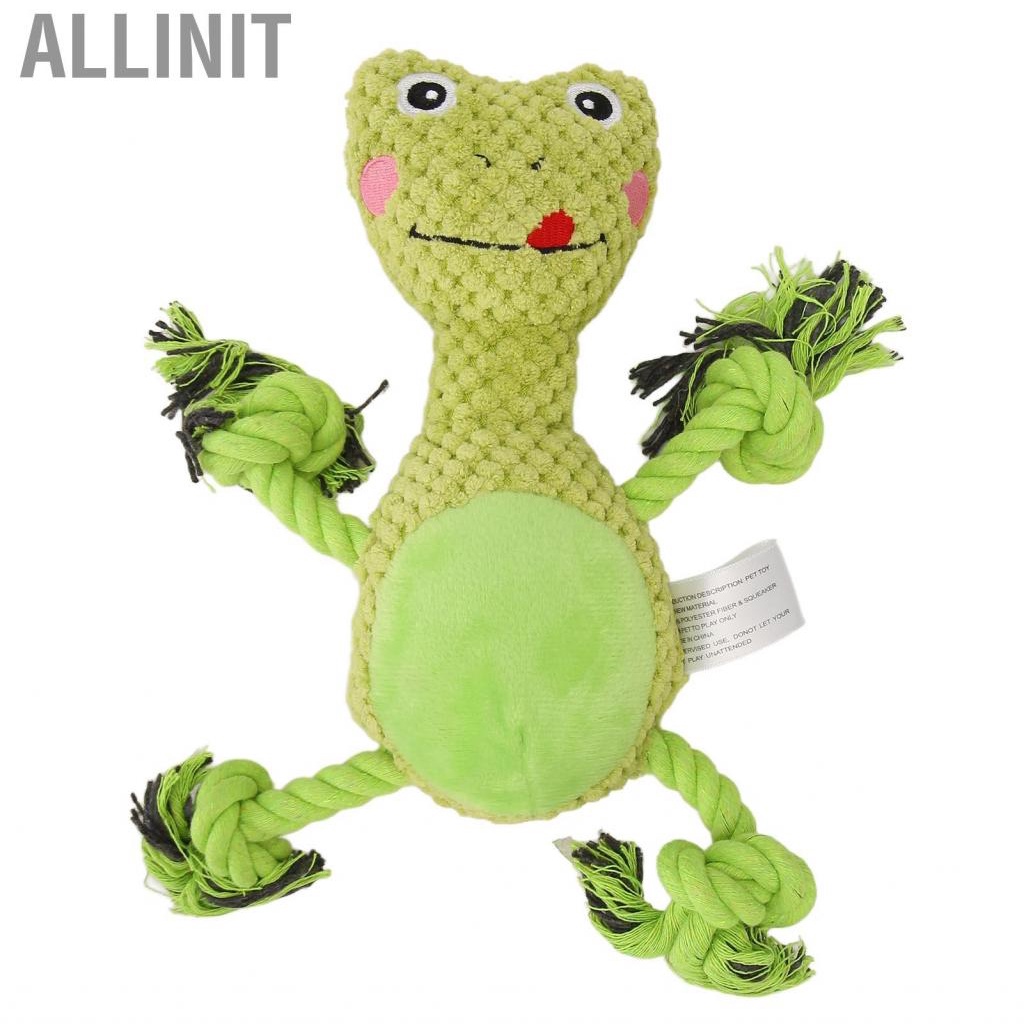 allinit-cotton-rope-pet-chew-toys-eco-friendly-multipurpose-interactive-grinding-soft-frog-dog-squeaky-for-cats-puppies