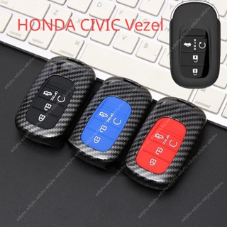 เคสรีโมตกุญแจรถยนต์ 5 ปุ่ม อุปกรณ์เสริม สําหรับ Honda Civic 11th HR-V Pilot 2023 2024 Accord Vezel 2022