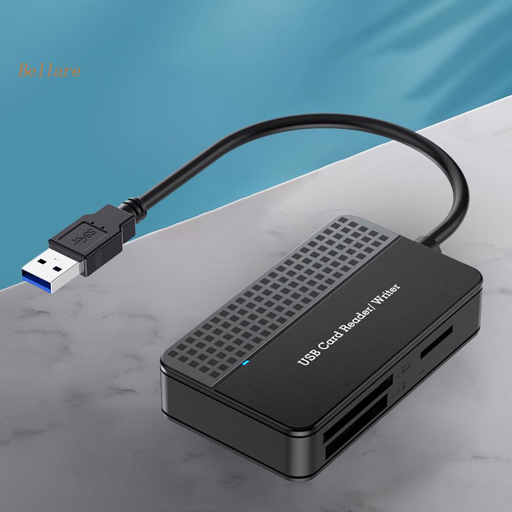 อะแดปเตอร์การ์ดรีดเดอร์-usb-3-0-type-c-5gbps-20-ซม-sd-tf-cf-ms-bellare-th