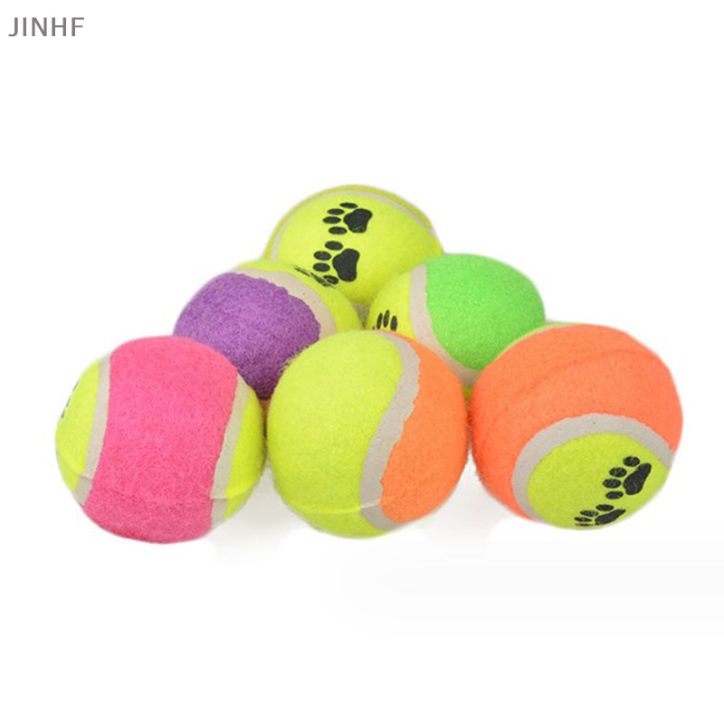 bestbuyshop-ของเล่นลูกบอลเทนนิส-รูปรอยเท้า-สําหรับฝึกสัตว์เลี้ยง-สุนัข-พร้อมส่ง