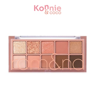 ROM&amp;ND Better Than Palette 7.5g #01 Pampas Garden โรแมนด์ พาเลทอายแชโดว์ 10 เฉดสี.