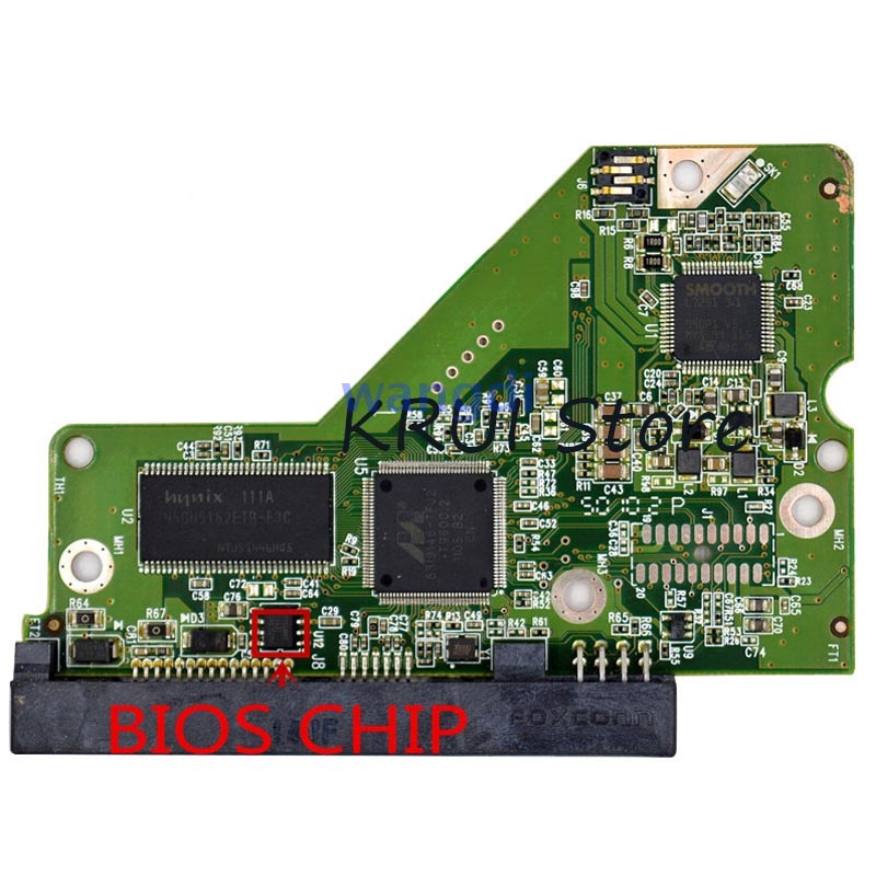 Carte PCB Contrôleur Pour Disque Dur WD10EARX-00N0YB0 - Réf. 2060-771698-002 - Occasion Testée