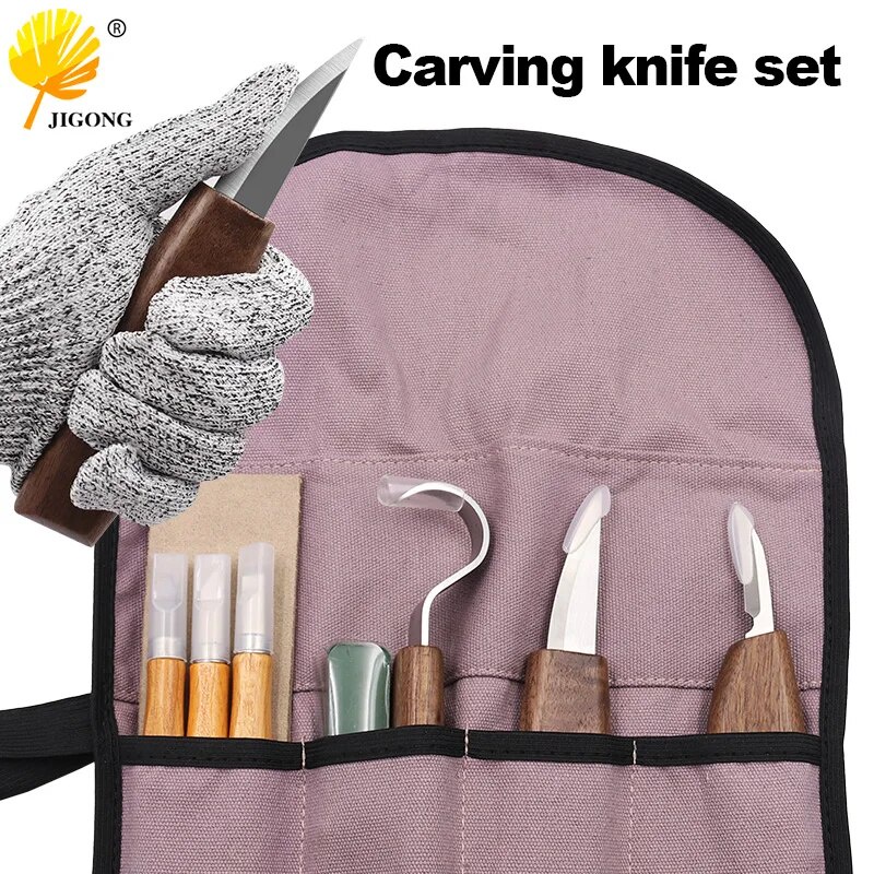 Wood Carving Tools Chisel Woodworking Cutter Hand Tool Set Wood Carving ...