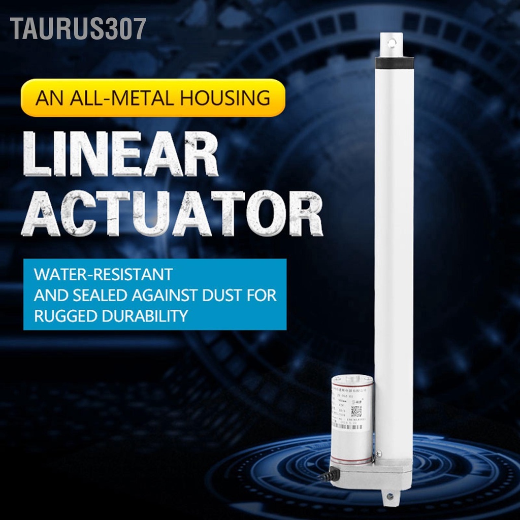 Taurus307 12V Force 750N จังหวะ 150-700 มม.Linear Actuator ยกไฟฟ้า ...