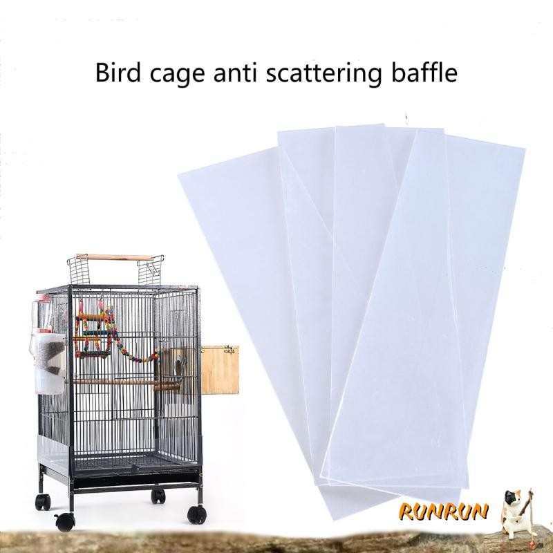 Runn Bird Cage Liners ด้านข้างปัสสาวะ Barrier ป้องกัน Liners อุปกรณ์กรง ... - Long Bird Cage Add On Run