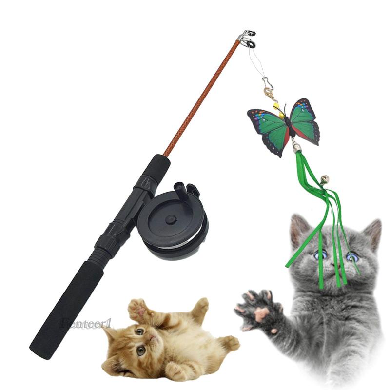 fenteer1-ของเล่นเสาตกปลา-แบบโต้ตอบ-ปรับสายได้-ยืดหดได้-ของขวัญ-สําหรับสัตว์เลี้ยง-สุนัข-แมว