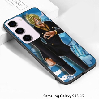 สําหรับ Samsung Galaxy S22 S23 Plus S22 S23 Ultra 5G เคสโทรศัพท์ซิลิโคน TPU แบบนิ่ม ลายการ์ตูนลูฟี่ กันกระแทก