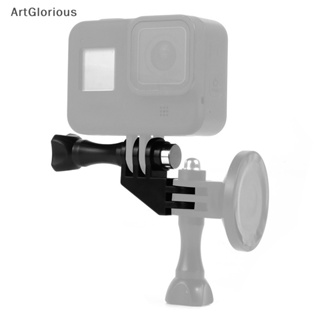 Art อะแดปเตอร์เมาท์ขาตั้งกล้อง 90 องศา พร้อมสกรูนิ้วหัวแม่มือ สําหรับ GoPro Hero 9 8 7 6 N