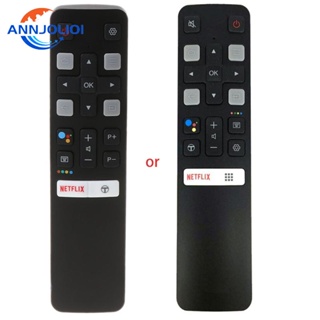 Ann รีโมตคอนโทรลทีวี แบบเปลี่ยน สําหรับเครื่องเล่นมีเดีย TCL RC802V FMR1