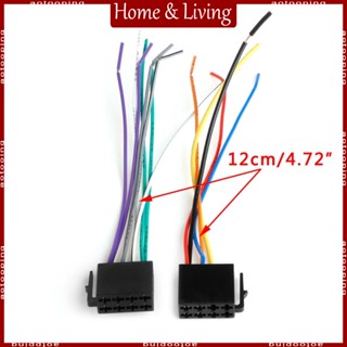 Aotoo ปลั๊กอะแดปเตอร์สายไฟเครื่องเสียงรถยนต์ สําหรับ A4 A6 A8 ISO-Radio CD-Stereo Harness